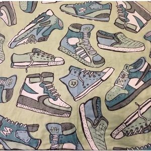 Kess InHouse sneaker tennis shoes Blanket